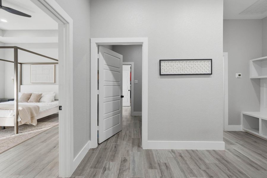 Laundry straight ahead and mud room to the right. Laundry straight ahead and mud room to the right.