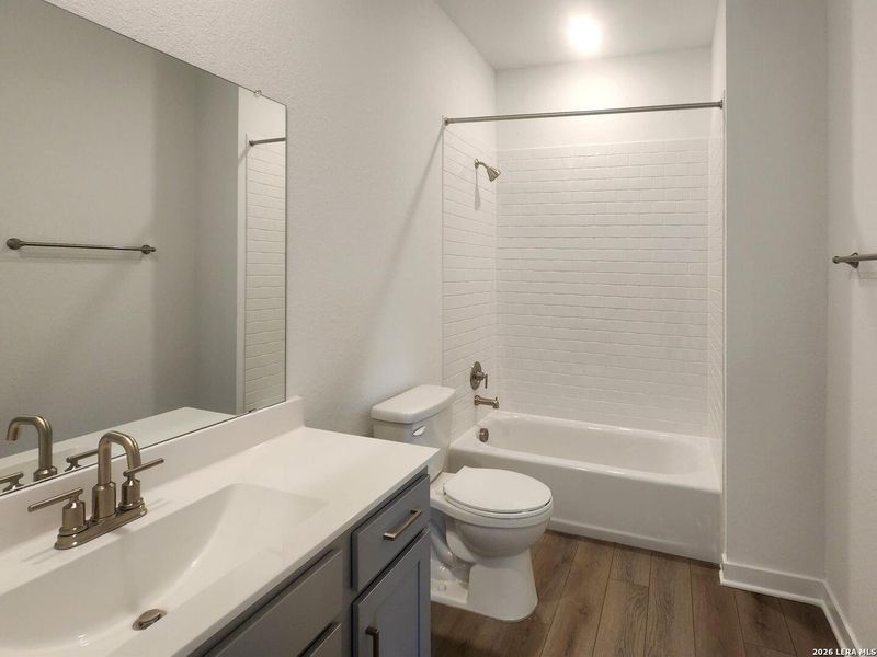 Furnished interior view inside a new home in Arcadia Ridge, San Antonio (Image 9). Furnished interior view inside a new home in Arcadia Ridge, San Antonio (Image 9).