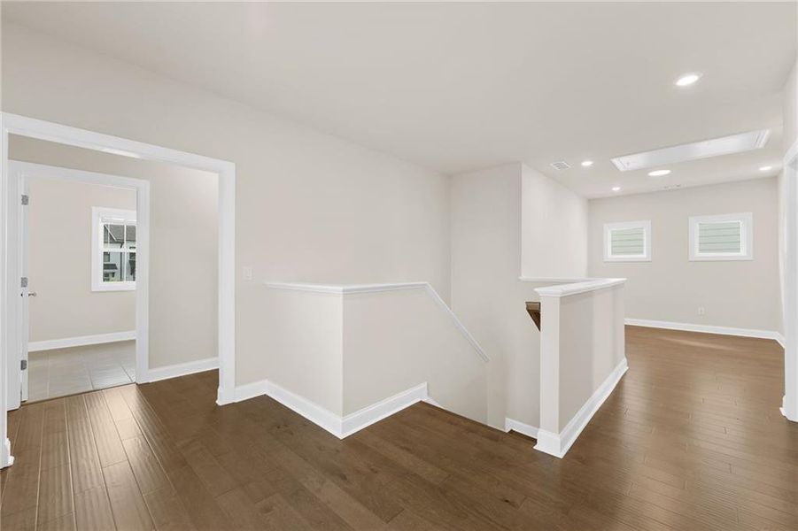 Spacious, unfurnished interior of a new home in Palisades Single Family, Cumming (Image 49). Spacious, unfurnished interior of a new home in Palisades Single Family, Cumming (Image 49).