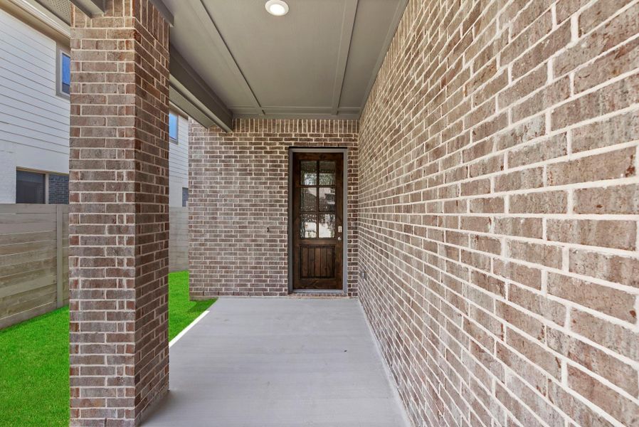 Exterior details and patio area of a home in Two Step Farm, Montgomery (Image 26). Exterior details and patio area of a home in Two Step Farm, Montgomery (Image 26).