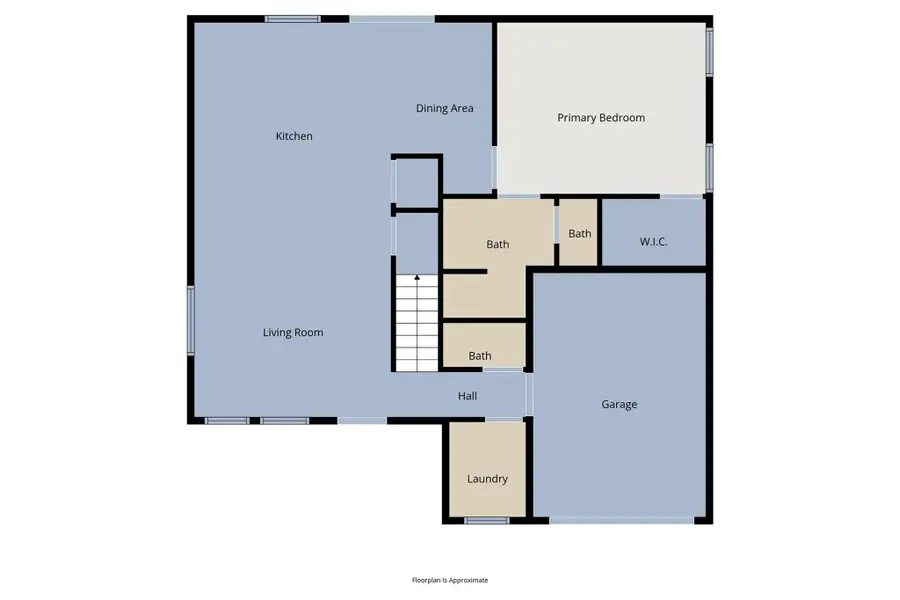 View of home floor plan