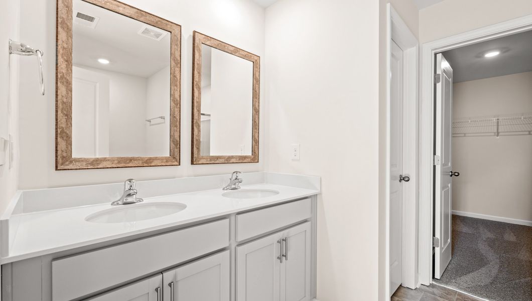 Representative furnished interior of a home built from the Biltmore by D.R. Horton in Spring Ridge, Anderson (Image 11).