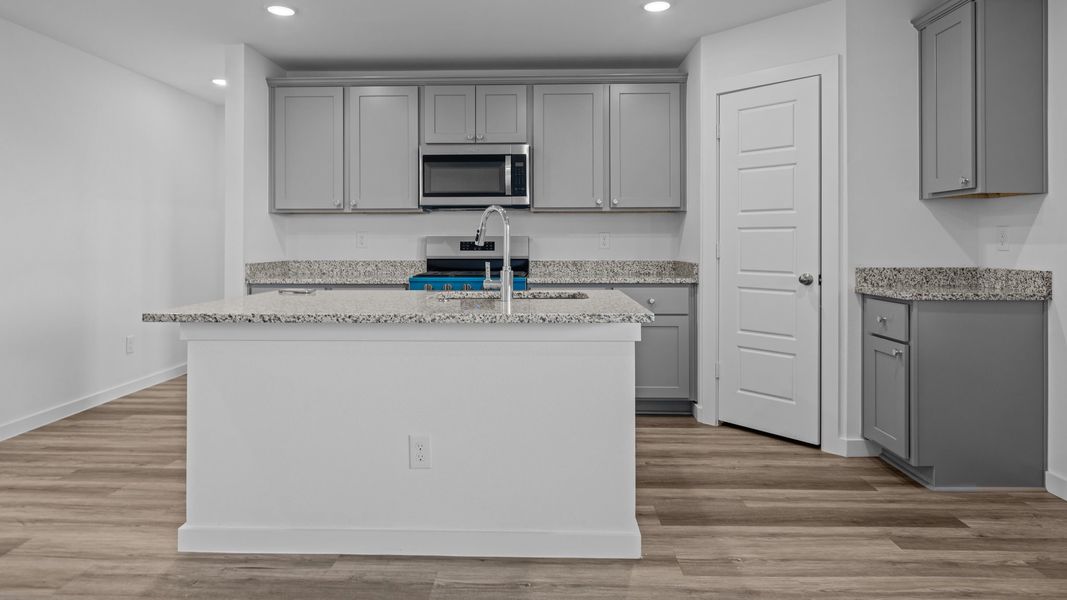 Representative furnished interior of a home built from the The Nova by D.R. Horton in Terra Vista, Lubbock (Image 4). Representative furnished interior of a home built from the The Nova by D.R. Horton in Terra Vista, Lubbock (Image 4).