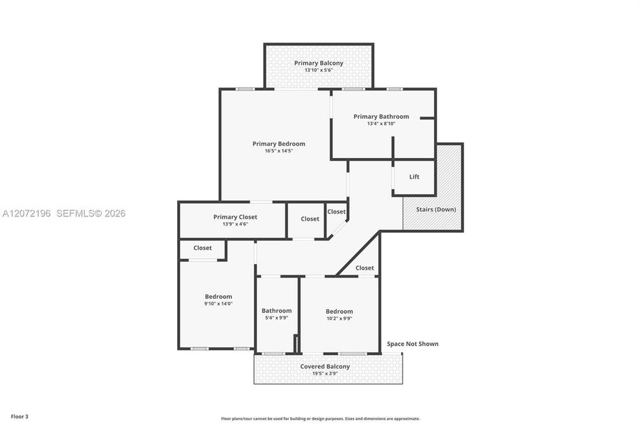 2D floor plan layout of this home in , Melbourne Beach, FL (Image 6).