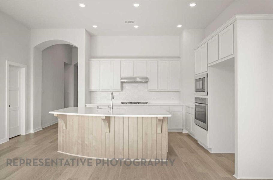 Furnished interior view inside a new home in Emory Glen, Magnolia (Image 5).