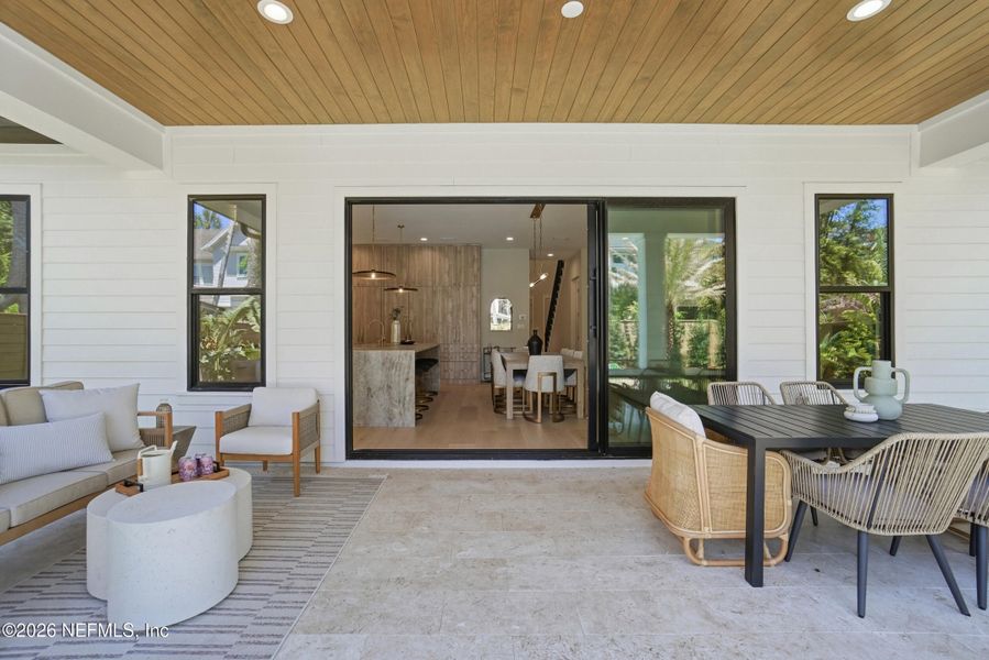 Exterior details and patio area of a home in , Atlantic Beach (Image 30).