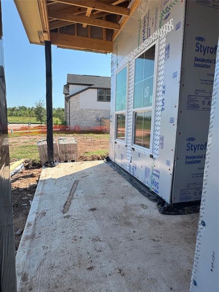 Home progress as of 10/2025 Home progress as of 10/2025