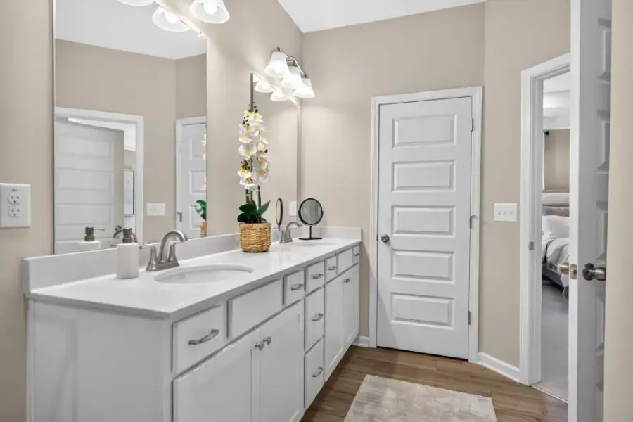 Furnished interior view inside a new home in , Cartersville (Image 29).