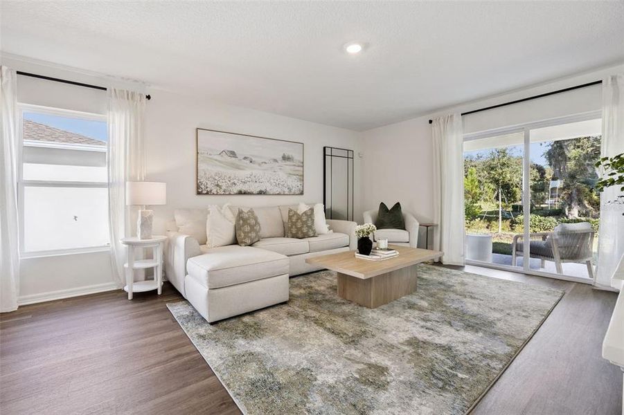 Furnished interior view inside a new home in , Tavares (Image 5).