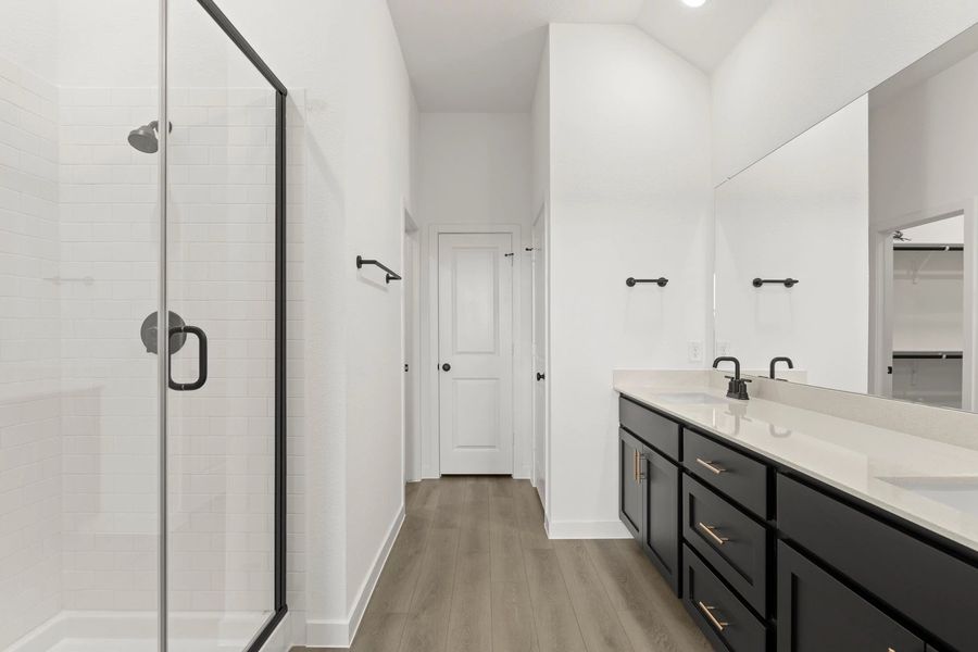 Primary Bathroom Representative Photo featuring the Noir Collection