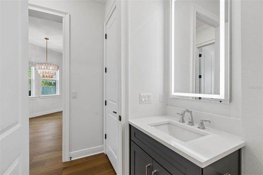 Furnished interior view inside a new home in , Tampa (Image 13).