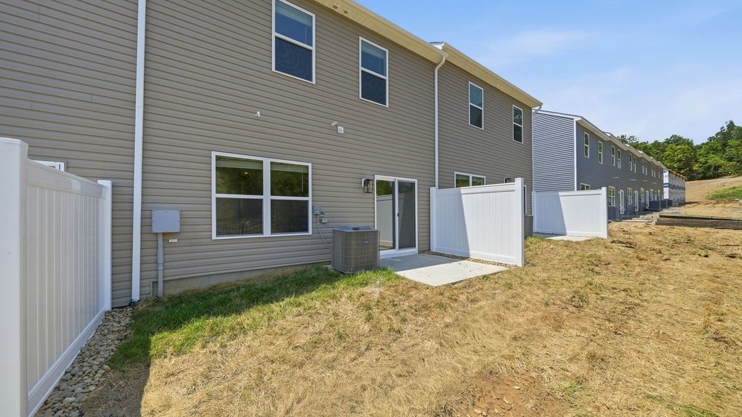 Exterior details and patio area of a home in Cherokee Crossing, Kodak (Image 3). Exterior details and patio area of a home in Cherokee Crossing, Kodak (Image 3).