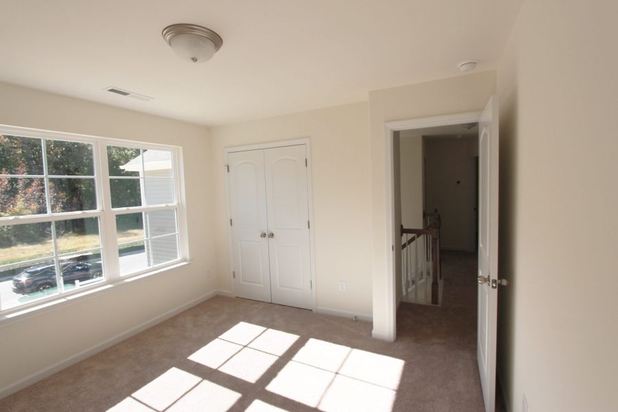 Representative unfurnished interior of a home built from the Burlington by Keystone Homes NC in The Wilcox, Greensboro (Image 18).