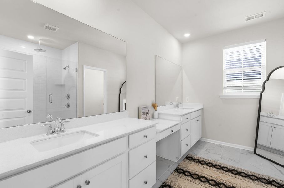 Furnished interior view inside a new home in Heron's Walk at Summers Corner, Summerville (Image 18).