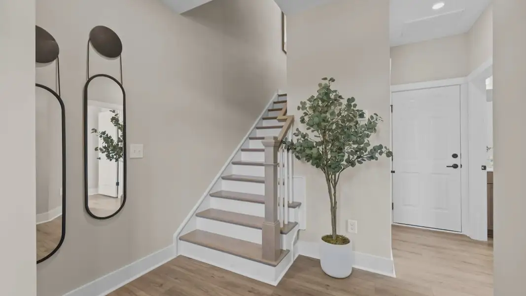The Landon Plan at River District by DRB Homes in Charlotte, NC- Entryway The Landon Plan at River District by DRB Homes in Charlotte, NC- Entryway