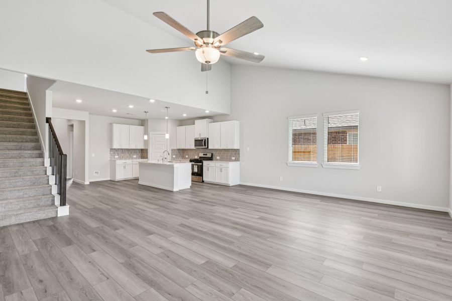 Photo is not of the actual home, but is an inspirational photo of builder’s model home and may depict options, furnishings, and/or decorator features that are not included