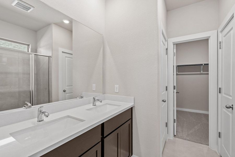 Primary Bath retreat with dual vanities