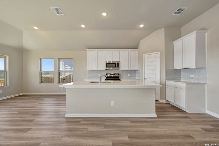 Furnished interior view inside a new home in Paloma Park, Converse (Image 6).