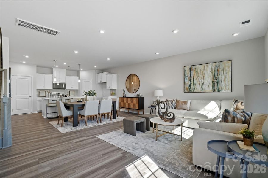 Representational only. Actual exterior elevation and interior finishes can vary.