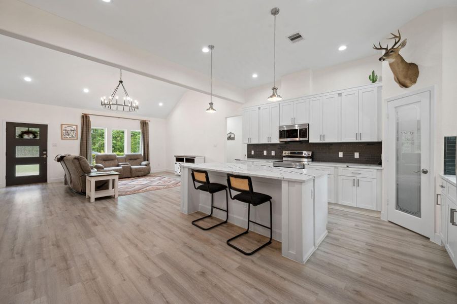 Furnished interior view inside a new home in , Livingston (Image 13).
