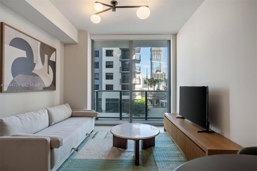 Furnished interior view inside a new home in , Florida City (Image 9).