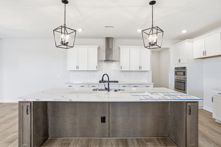 Furnished interior view inside a new home in Sweetbrier, Durham (Image 6).