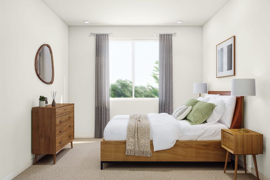 Representative furnished interior of a home built from the 3 by Tri Pointe Homes in Sugar Mill Village, Longmont (Image 44).