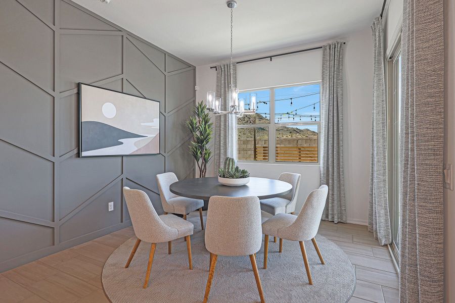 Representative furnished interior of a home built from the Mercury by Mattamy Homes in Pinnacle at San Tan Heights, San Tan Valley (Image 17).