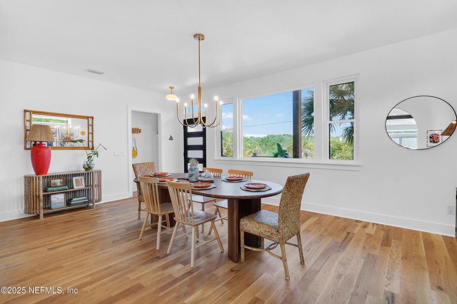 Furnished interior view inside a new home in , St. Augustine (Image 10).