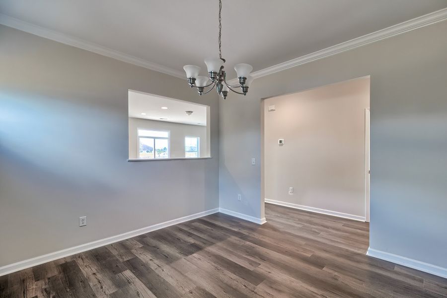 Representative unfurnished interior of a home built from the Devereaux II by Great Southern Homes in Beach Forest, Sumter (Image 33). Representative unfurnished interior of a home built from the Devereaux II by Great Southern Homes in Beach Forest, Sumter (Image 33).