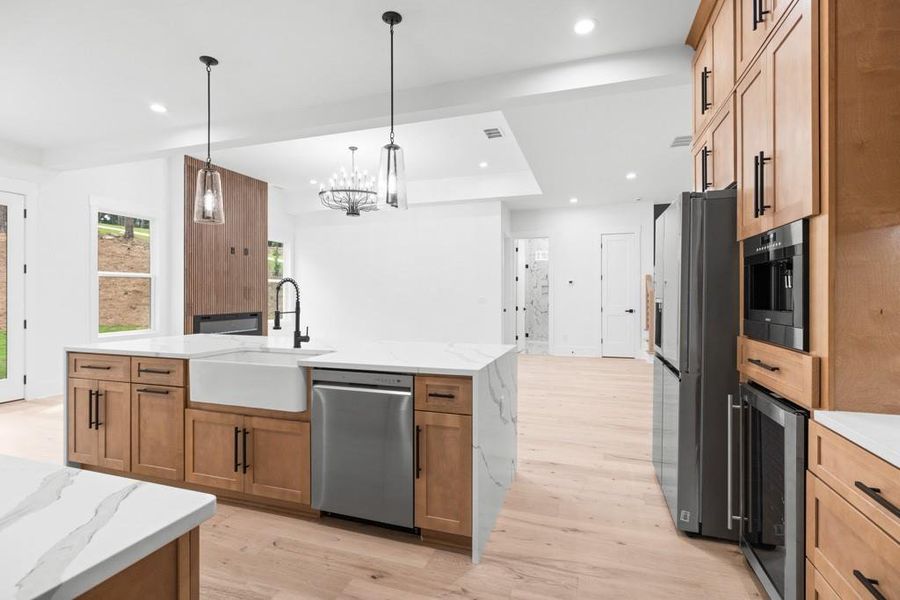 Furnished interior view inside a new home in , Winder (Image 15).