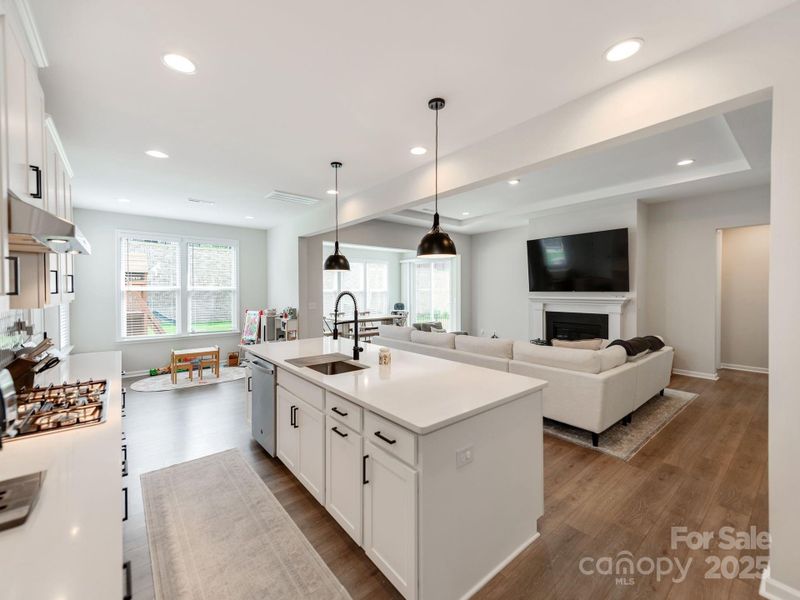Furnished interior view inside a new home in , Mooresville (Image 12).