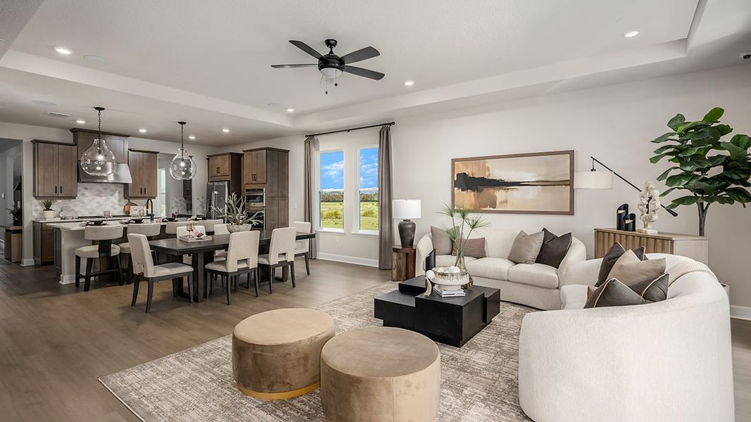 Furnished interior view inside a new home in Lochside, Mount Dora (Image 9).