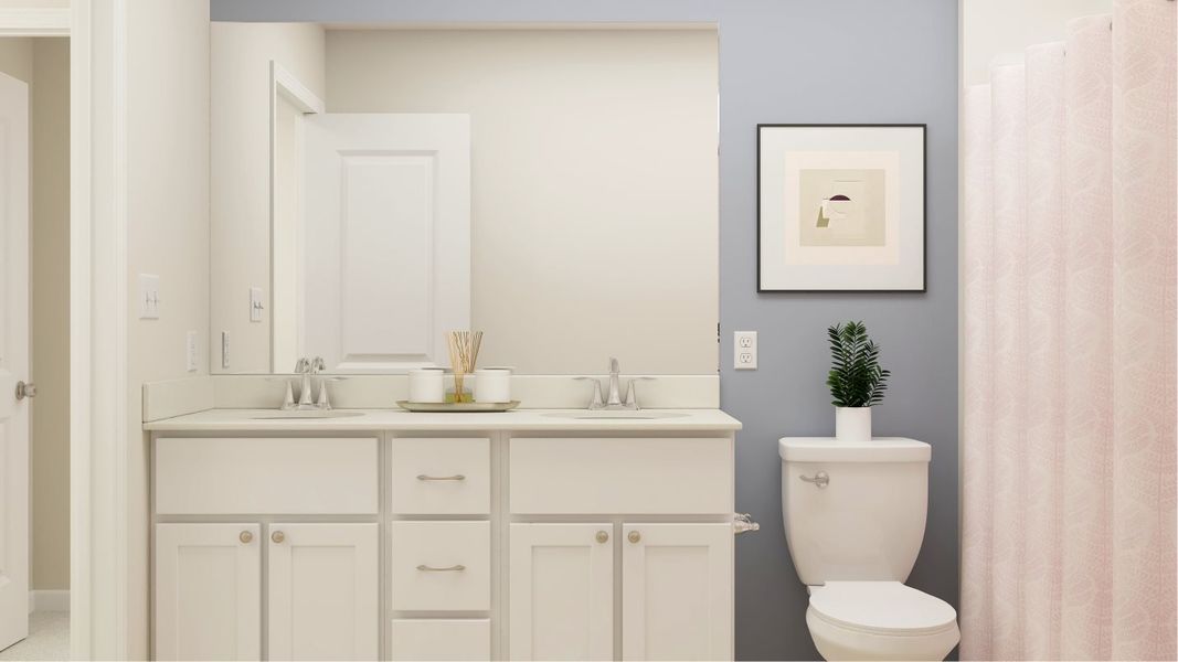 Representative furnished interior of a home built from the Beech by Lennar in Elizabeth: Arbor, Fort Mill (Image 32).