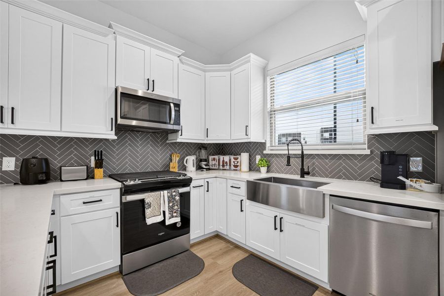 Furnished interior view inside a new home in , Houston (Image 22).