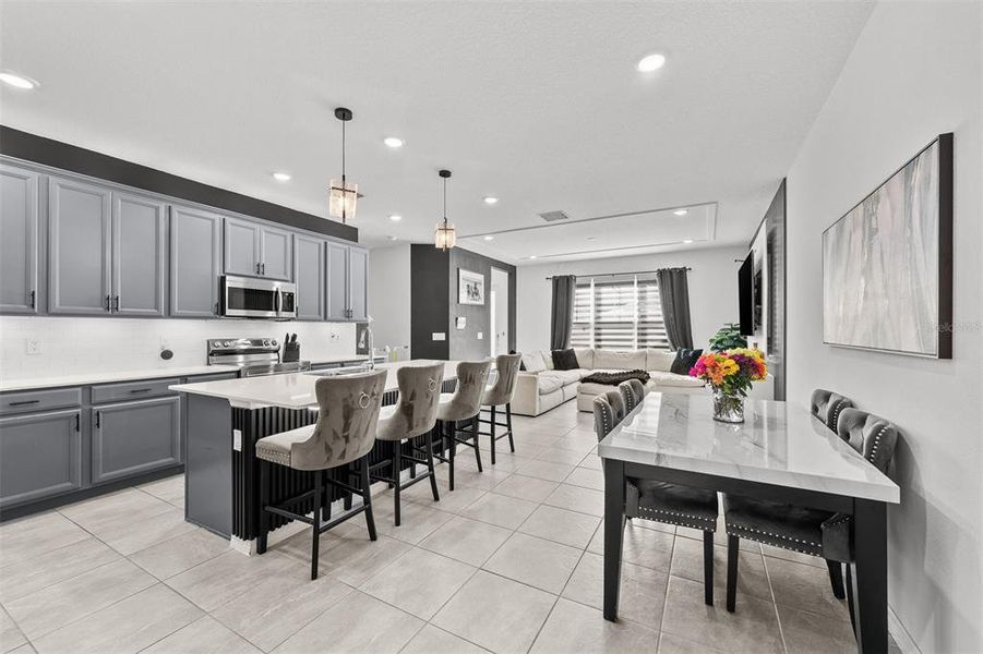 Furnished interior view inside a new home in , Winter Garden (Image 10). Furnished interior view inside a new home in , Winter Garden (Image 10).