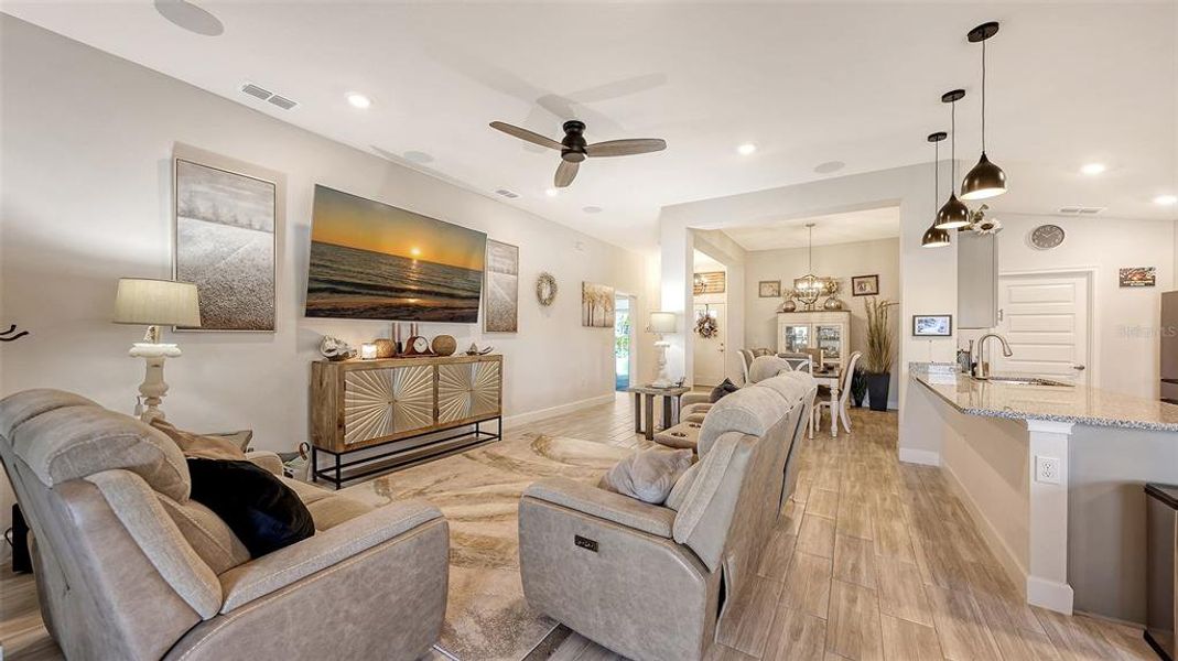 Furnished interior view inside a new home in Aviary at Rutland Ranch, Parrish (Image 12).