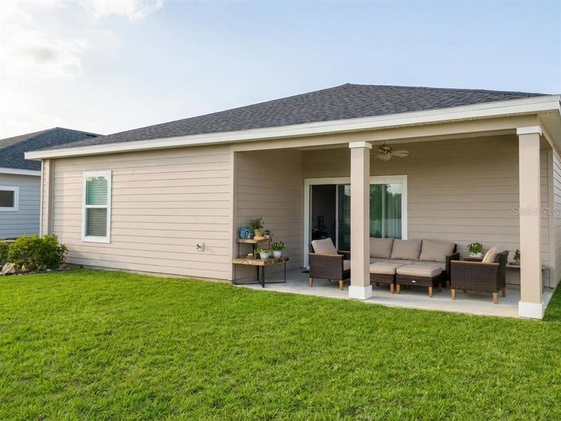 Exterior details and patio area of a home in , Ocala (Image 3).
