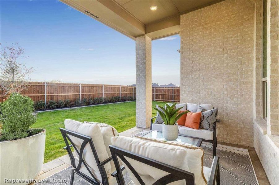 Patio (Representative Photo) Patio (Representative Photo)