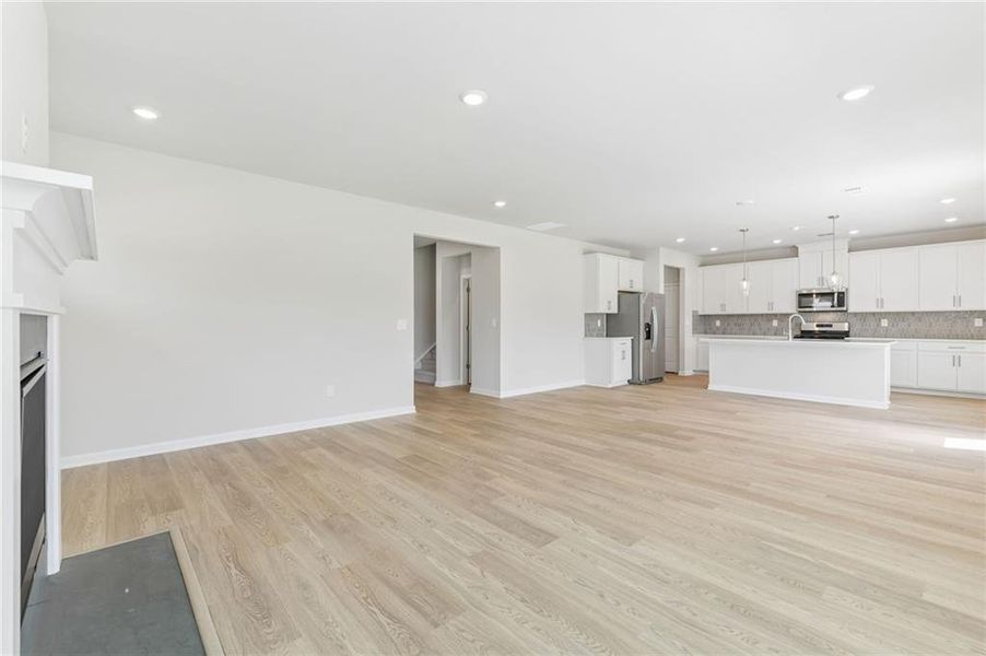 Spacious, unfurnished interior of a new home in Parkside at Grayson, Grayson (Image 45).