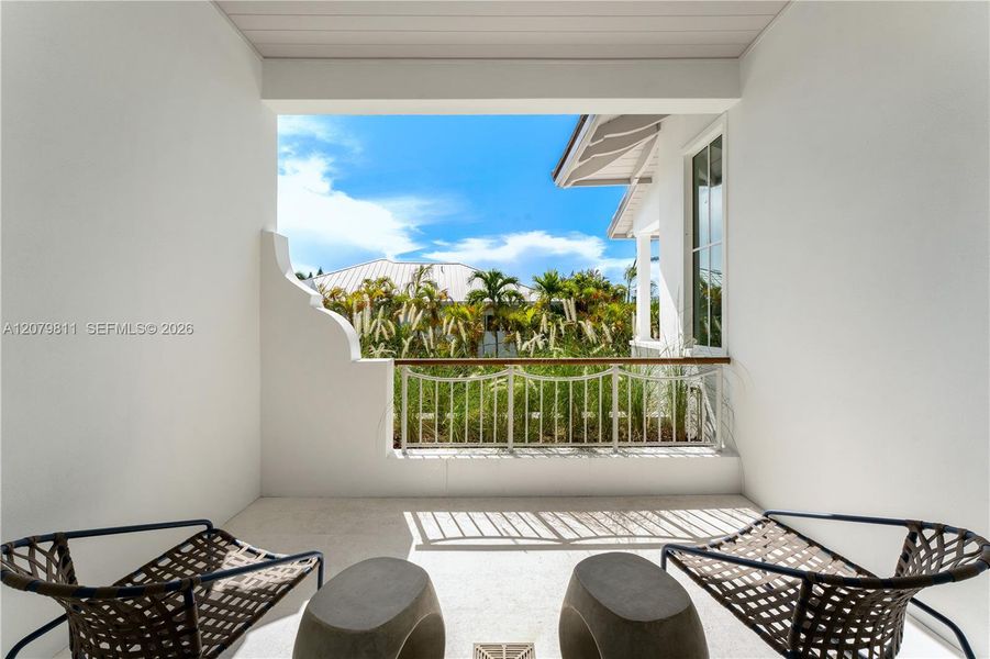 Exterior details and patio area of a home in , Key Biscayne (Image 28). Exterior details and patio area of a home in , Key Biscayne (Image 28).
