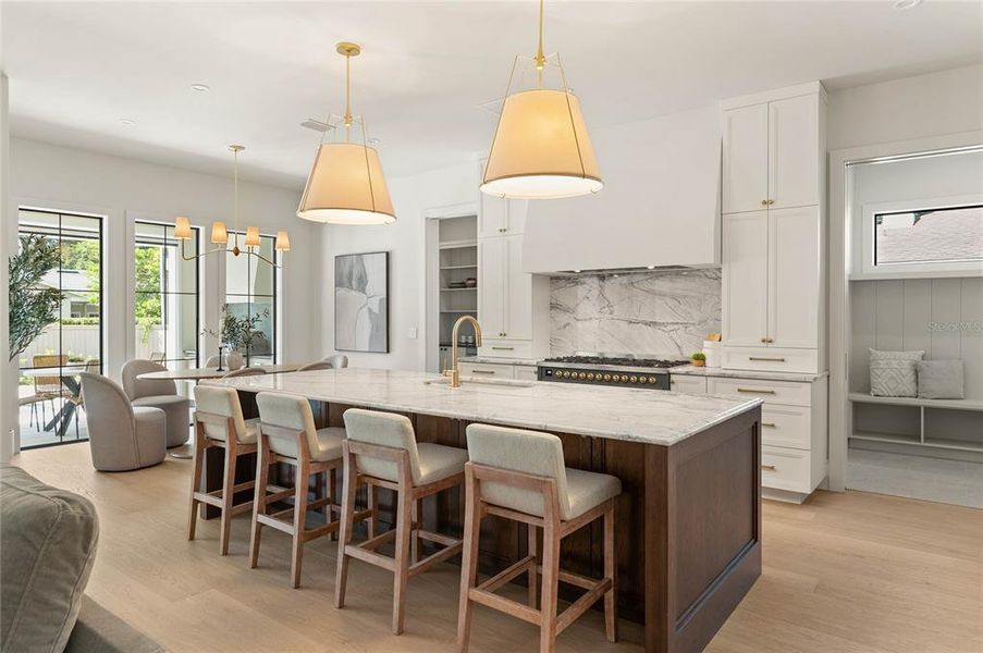 Furnished interior view inside a new home in , Orlando (Image 14).