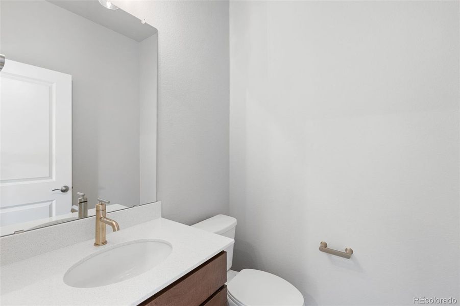 Furnished interior view inside a new home in , Thornton (Image 8).