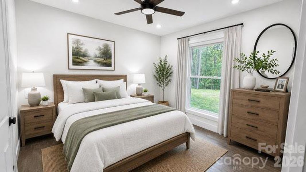 Bedroom - Virtually Staged