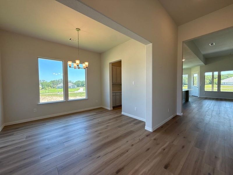 Spacious, unfurnished interior of a new home in Oak Grove Addition, Springtown (Image 22).