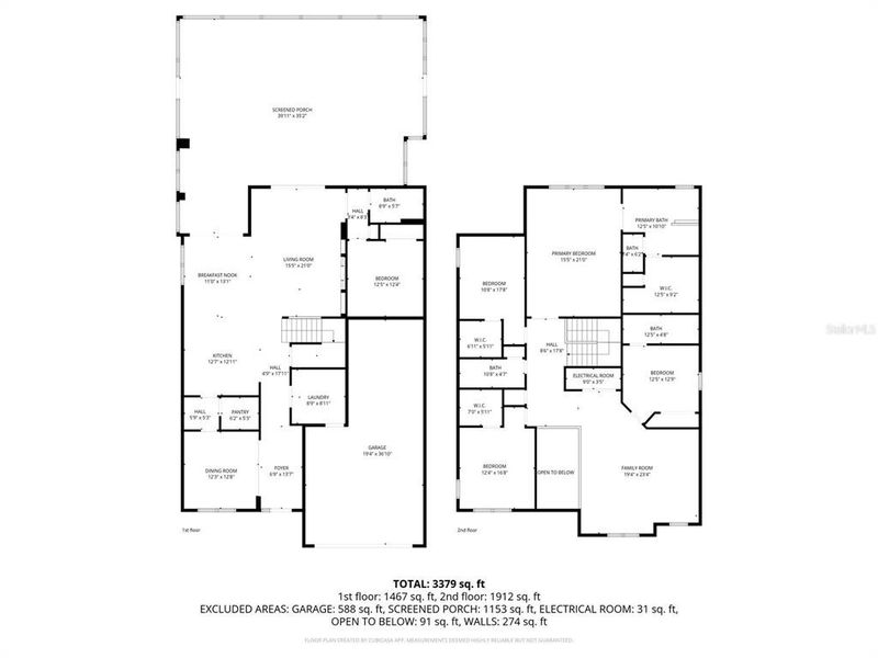 2D floor plan layout of this home in Whispering Oaks Preserve, Wesley Chapel, FL (Image 7). 2D floor plan layout of this home in Whispering Oaks Preserve, Wesley Chapel, FL (Image 7).