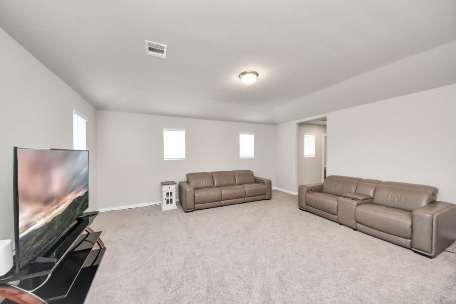 Furnished interior view inside a new home in Heights of Barbers Hill, Baytown (Image 12).