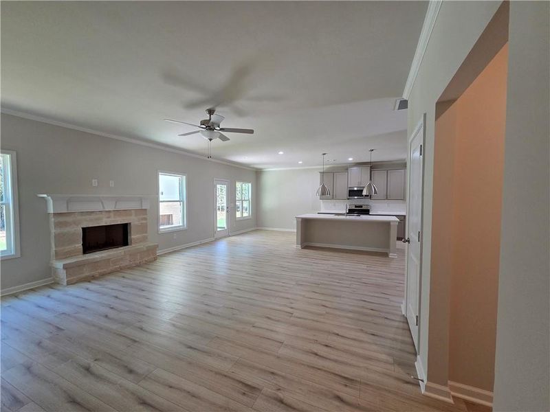 Spacious, unfurnished interior of a new home in River Meadows, Bethlehem (Image 15).