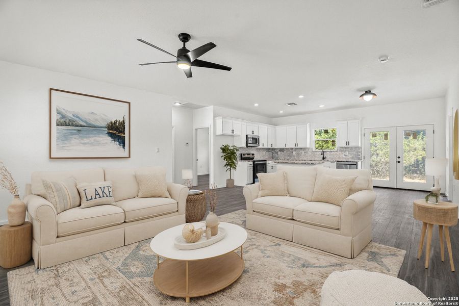 Furnished interior view inside a new home in , Canyon Lake (Image 7). Furnished interior view inside a new home in , Canyon Lake (Image 7).