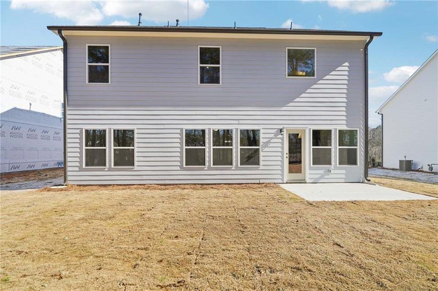 Exterior details and patio area of a home in The Estates at Casteel, Bethlehem (Image 3).